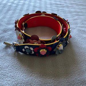 Fendi Calfskin Flowerland Studded Strap You